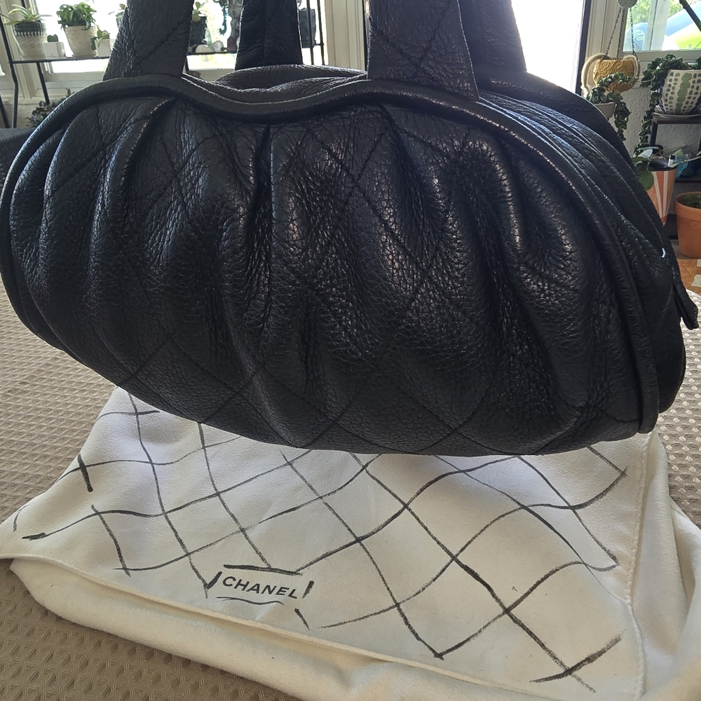 Chanel Le Marais Bowler Bag Quilted Leather